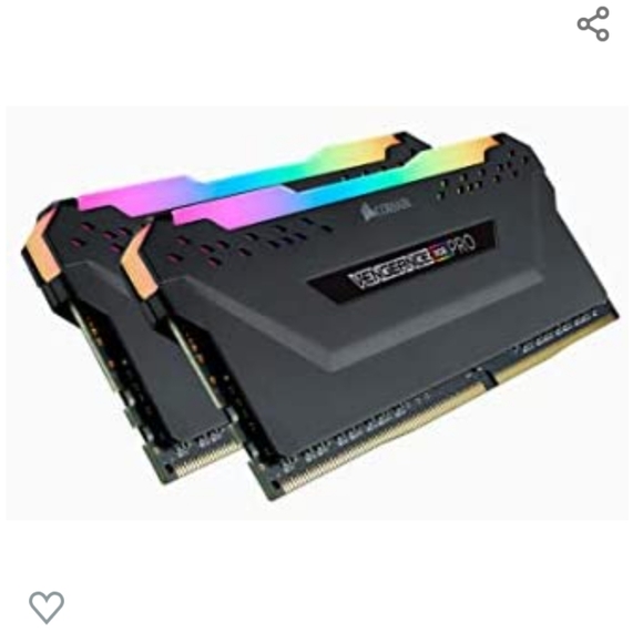 Corsair Vengeance RGB Pro 32GB (2x16GB) DDR4 3200 (PC4-25600) C16 Desktop memory